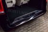 Mat zwart RVS bumperbescherming Mercedes Vito W447 2014-heden 1118 mm