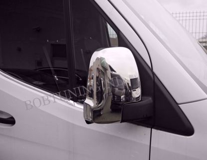 RVS raamlijsten voor Mercedes Sprinter W907 en W910 vanaf 2018