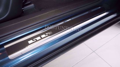 Carbon-look RVS instaplijsten voor Mercedes Vito en V-Klasse W447