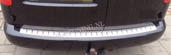 Afbeeldingen van Rvs bumperbescherming Volkswagen Caddy 2004-2014