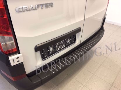 Afbeeldingen van Carbon rvs bumperbescherming Volkswagen crafter 2016-