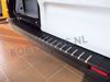 Carbon RVS bumperbescherming Opel Vivaro Renault Trafic op achterbumper