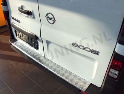 Picture of Aluminium bumper protector Opel Vivaro 2001-2019 | Renault Trafic 2001+