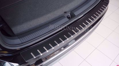 Afbeeldingen van Carbon rvs bumperbescherming Mercedes C klasse S204 2010-2015