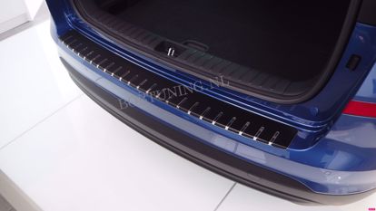 Afbeeldingen van Carbon rvs bumperbescherming Chevrolet cruze (4 deur) 2012-2015