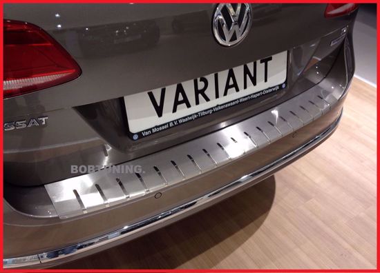 Afbeeldingen van Rvs bumperbescherming Volkswagen passat b7 (variant) 2010-2014