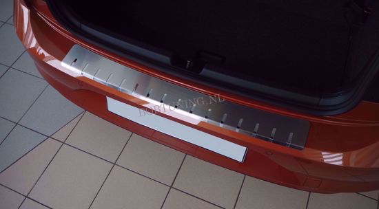 Afbeeldingen van Rvs bumperbescherming Volkswagen polo (5 deur) 2009-2014