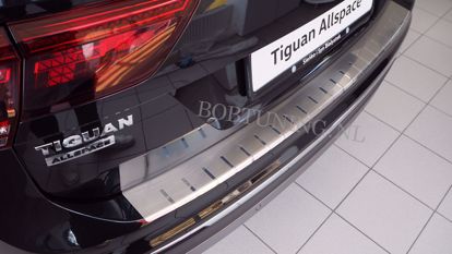 Afbeeldingen van Rvs bumperbescherming Volkswagen Tiguan | Tiguan Allspace 2016-2024