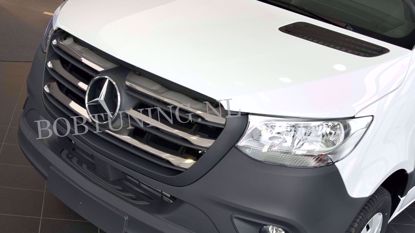 RVS grill lijsten Mercedes Sprinter W907 W910 2018-2026
