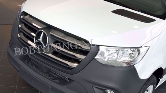 RVS grill lijsten Mercedes Sprinter W907 W910 2018-2026