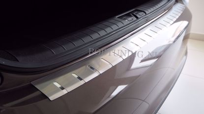 Afbeeldingen van Rvs bumperbescherming Audi a4 (B8) 2008-2014