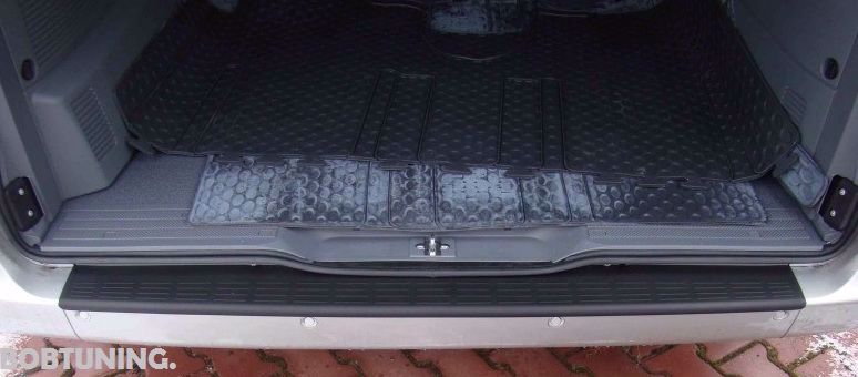 ABS Achterbumper beschermlijst Mercedes Viano/Vito/V-Klasse 2003-2014 Zwart | GR RBP275 | RGM | Nederlands