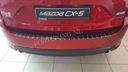 Picture of Carbon rvs bumperbescherming Mazda Cx-5 2017-2024