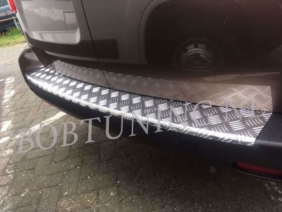 Afbeeldingen van Aluminium traanplaat bumperbescherming Opel Vivaro 08.2019-