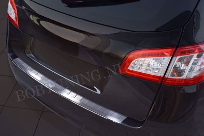 Afbeeldingen van Rvs bumperbescherming Peugeot 508sw (kombi) 2011-2018
