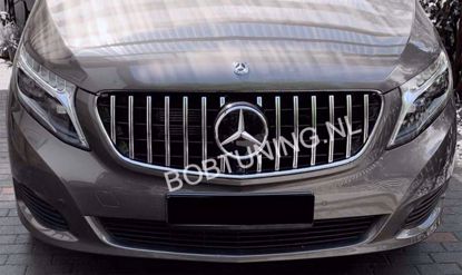 Picture of Grill AMG GT GTR style Mercedes V-Klasse w447 2014-05.2019 Panamericana chroom