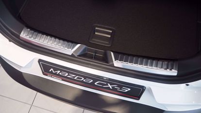 Afbeeldingen van Rvs binnen bumperbescherming Mazda Cx-3 2015-2022
