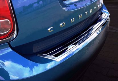 Afbeeldingen van Rvs bumperbescherming Mini Countryman F60 (facelift) 2017-