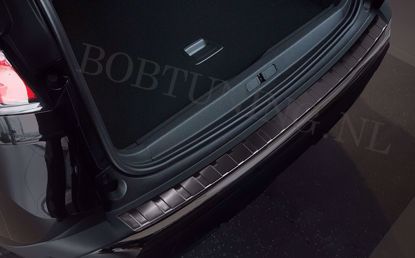 Afbeeldingen van Grafiet rvs bumperbescherming Peugeot 3008 2016-
