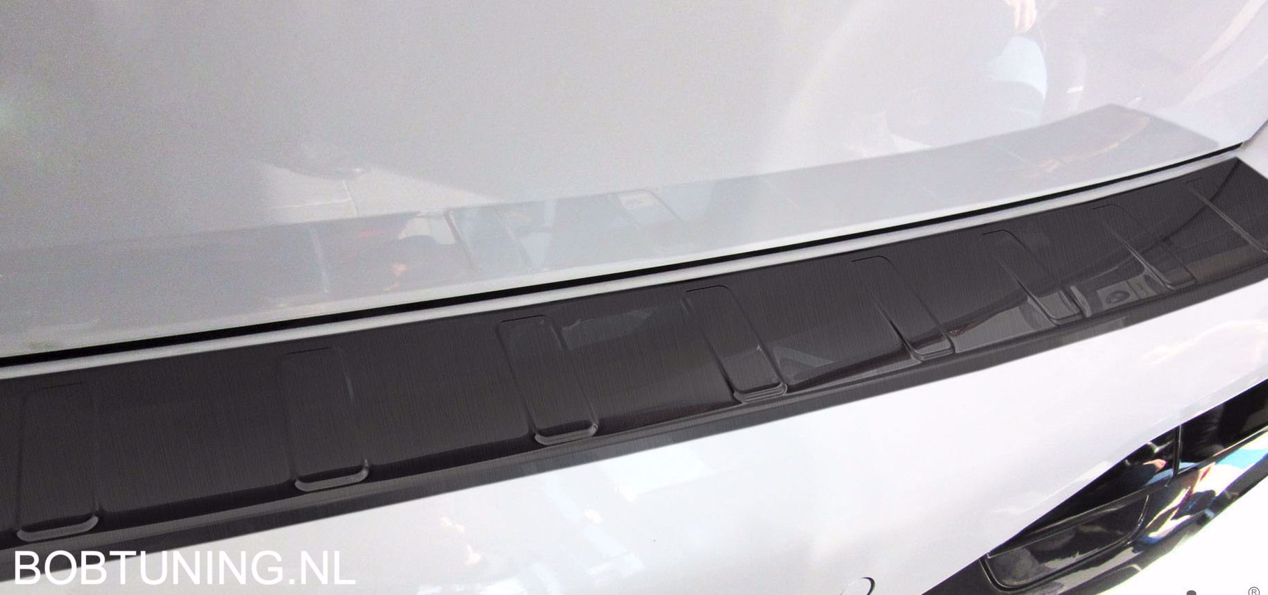 Bumperbescherming Roestvrij Staal Passat B8 Variant + Alltrack - Mat Geborsteld - Achterbumper