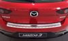 Afbeeldingen van Rvs bumperbescherming Mazda 3 (5 deur) 2019-
