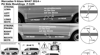 Picture of Stootlijsten Mercedes Vito W447 | V-Klasse W447 | 2014-2020 | 2020+