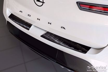 Afbeeldingen van Grafiet Rvs bumperbescherming Opel Mokka 2020-