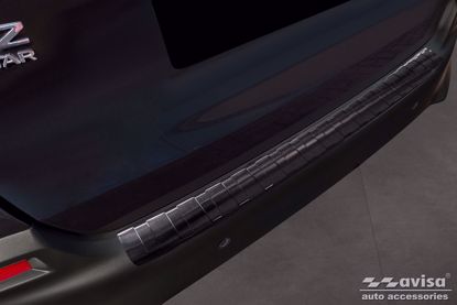 Picture of Zwart Rvs bumperbescherming Honda Jazz Crosstar (Hybrid) 2020-