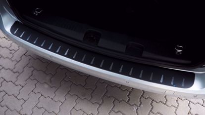 Afbeeldingen van Carbon rvs bumperbescherming Mercedes Vito W447 2014-2019 | 2020+