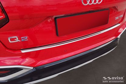 Picture of Rvs hoogglans bumperbescherming Audi Q2 2021-