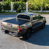 Afbeeldingen van Zwart Aluminium Rolafdekking Laadbak afdekking Toyota Hilux 2021-