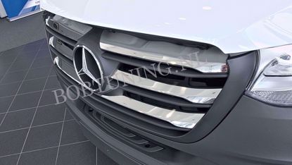 RVS grill lijsten Mercedes Citan W420 2021-2026 – 5-delig