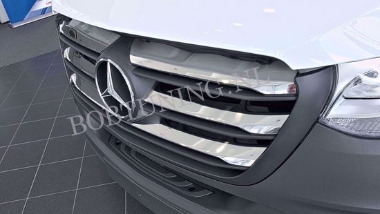 RVS grill lijsten Mercedes Citan W420 2021-2026 – 5-delig