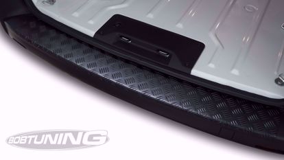 Afbeeldingen van Zwart Aluminium bumperbescherming Ford Transit Custom | Tourneo Custom 2023-