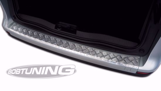 Afbeeldingen van Aluminium traanplaat  bumperbescherming Opel Combo 2018+
