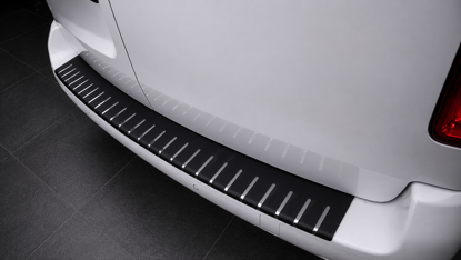 Afbeeldingen van Carbon Rvs bumperbescherming Mercedes Citan W420 2021-