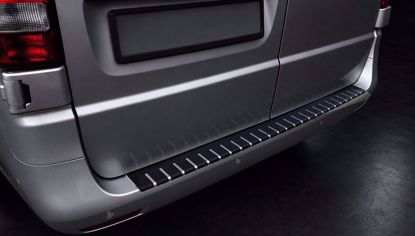 Picture of Carbon stainless steel bumper protector Mercedes Vito W447 2014-2019 | 2020+