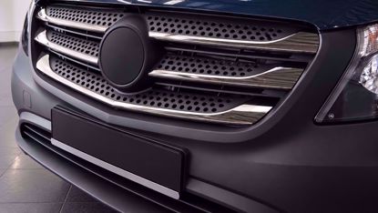 RVS grill lijsten Mercedes Vito W447 2014-2020