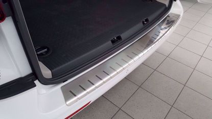 RVS bumperbescherming Volkswagen T6 T6.1 Transporter Multivan 2015-2021 achterdeuren