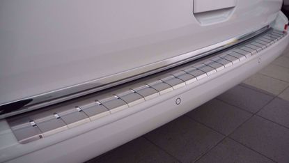 RVS bumperbescherming Volkswagen T6 T6.1 Transporter 2015-2024 Multivan 2015-2021 achterklep