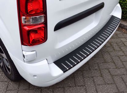 Carbon RVS bumperbescherming Citroën Berlingo Peugeot Partner 2008-2018