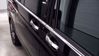 RVS raamlijsten Mercedes Vito V-Klasse W447 L3 Extra Long 2014-heden detail