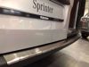 Geborsteld RVS bumperbescherming Mercedes Sprinter W907 W910 2018-heden detail