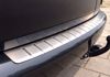 Detail geborsteld RVS bumperbescherming Volkswagen Caddy III 2004-2014 met omgebogen rand