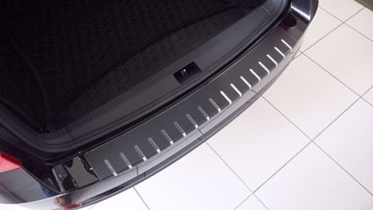 Carbon RVS bumperbescherming Skoda Yeti Yeti City 2014-2017 gemonteerd